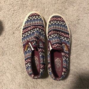 Vans slip ons